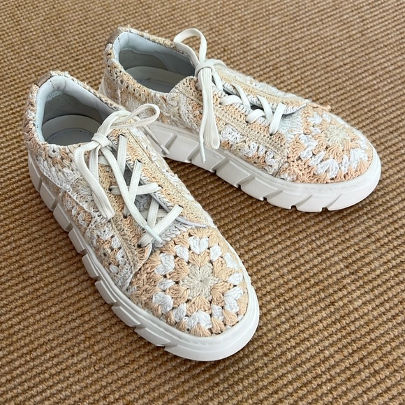 Free People Catch Me If You Can Crotchet Sneakers
